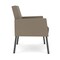 Lesro Mystic Lounge Reception Guest Chair, Charcoal, MD Farro Upholstery ML1101 - alternate 1